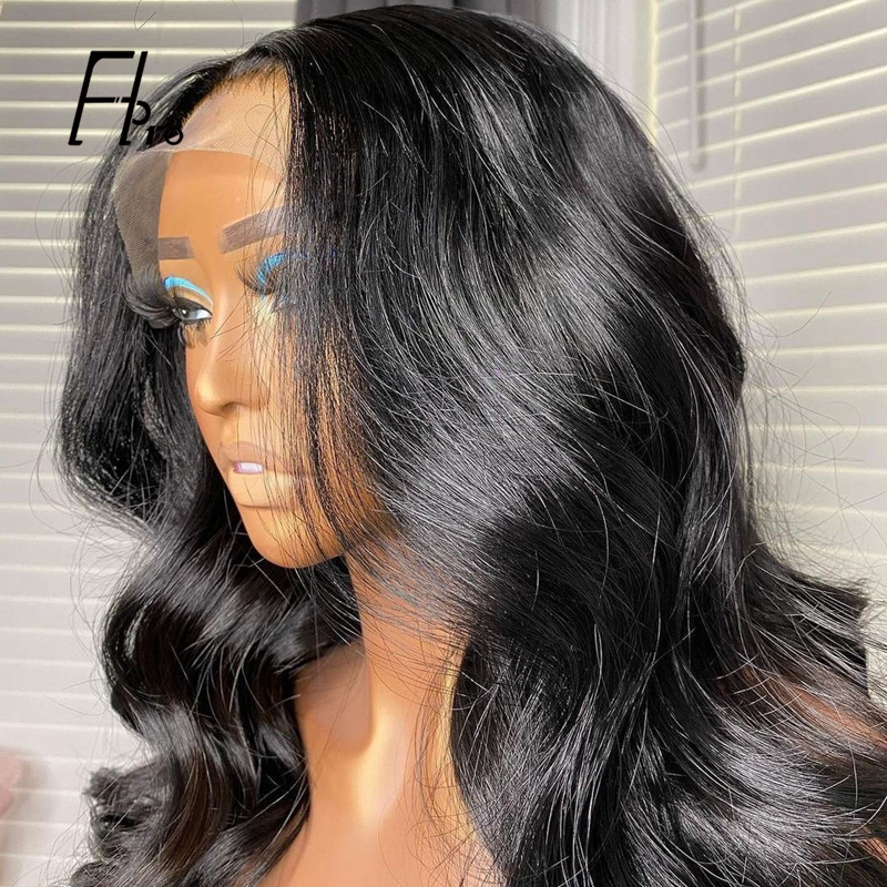 5×5 Lace Closure Wig Wavy Pre Plucked With Baby Hair